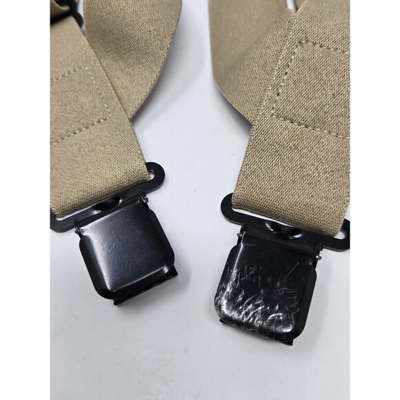 DULUTH TRADING CO REGULAR SIDE CLIP SUSPENDERS LOT OF 3 NAVY BLACK KHAKI MENS OS - Picture 5 of 16
